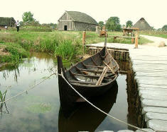 Das Gislinge-Boot (7 m lang, 1,5 m breit)